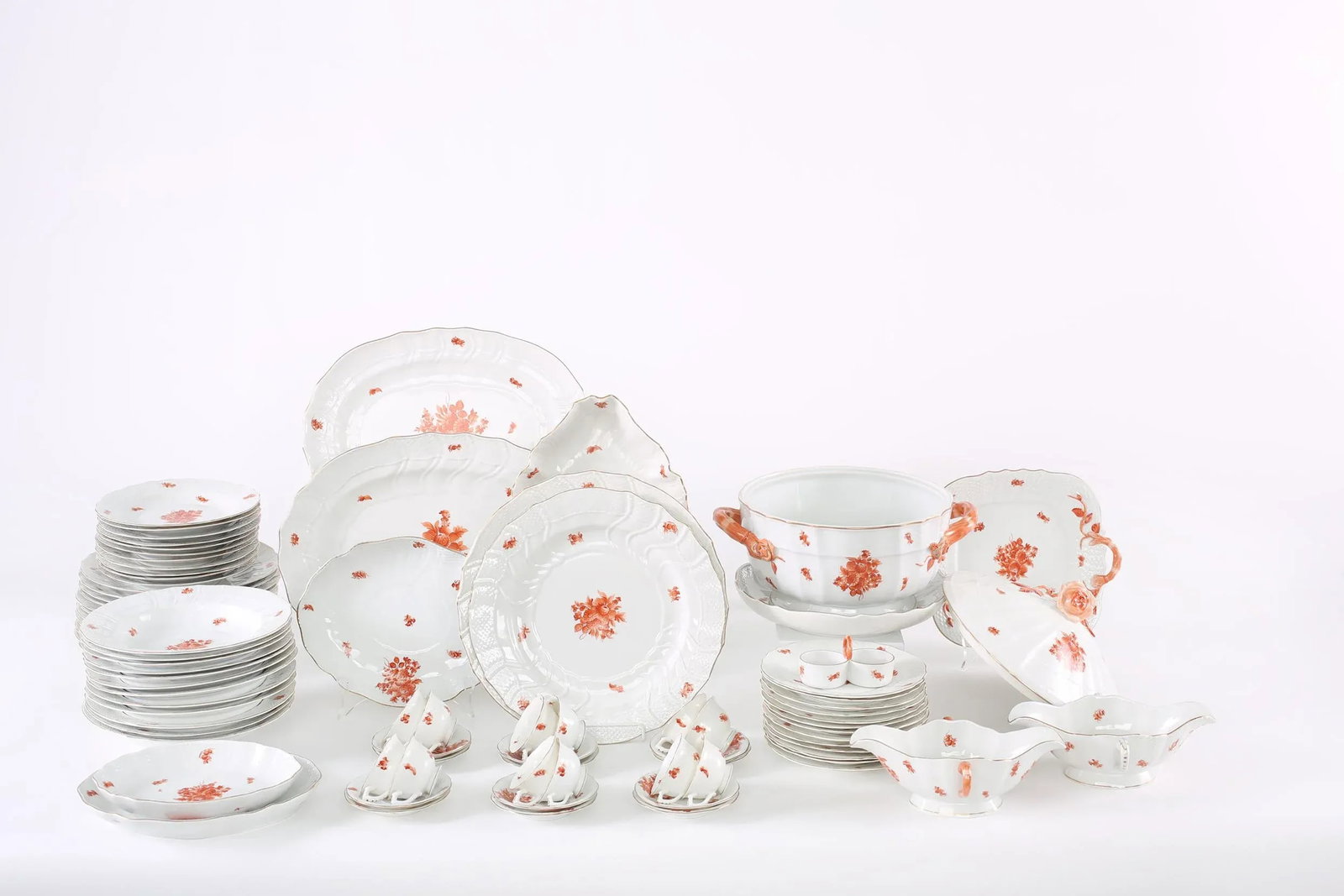 Mid 20th Century Herend Hungarian Dinner Service - 87 Pieces - 2