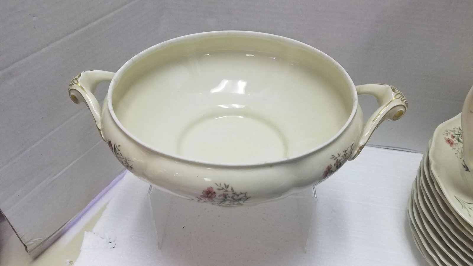 1950s French Limoges Porcelain Dinnerware Set- 26 Pieces - 7