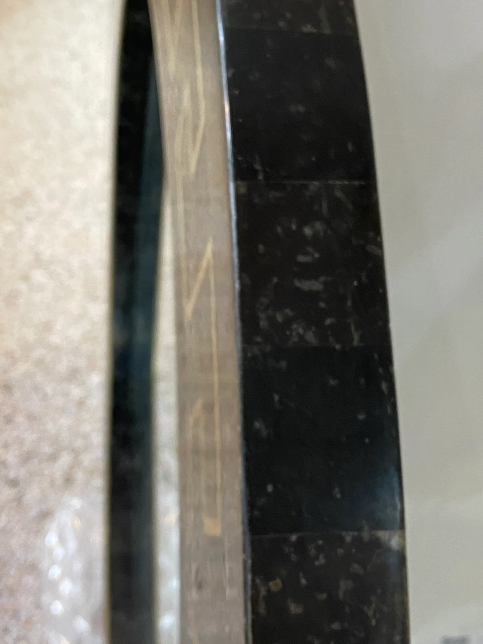 Greek Key Marble Wall Mirror 45"diam Maitland-Smith - 5