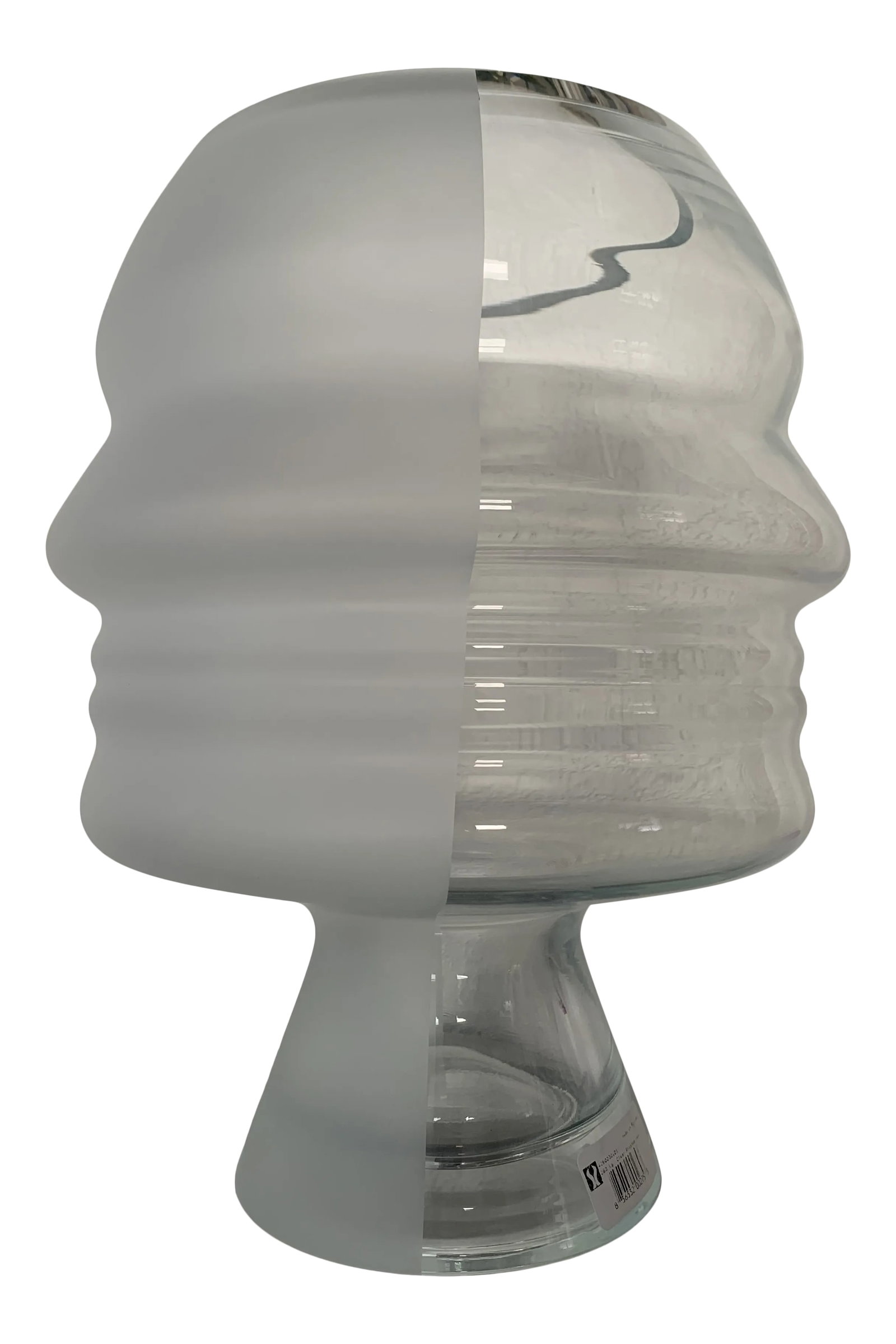 2003 Art Glass "Ego" Vase by Karim Rashid for Mglass: This piece comes in its original box & packaging, and has original holographic identifying sticker with designers name to ensure authenticity. This gorgeous piece has all the mystery of a phantom in m