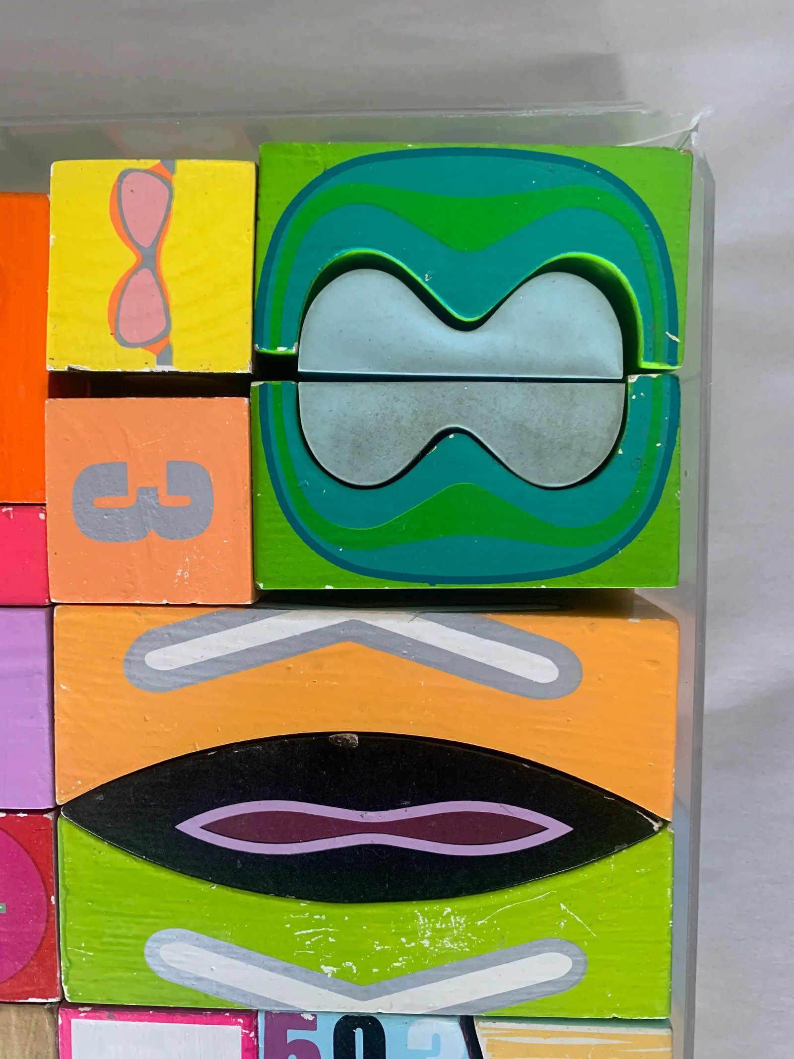 1990s Design Blocks by Karim Rashid for Bozart Toys - 6
