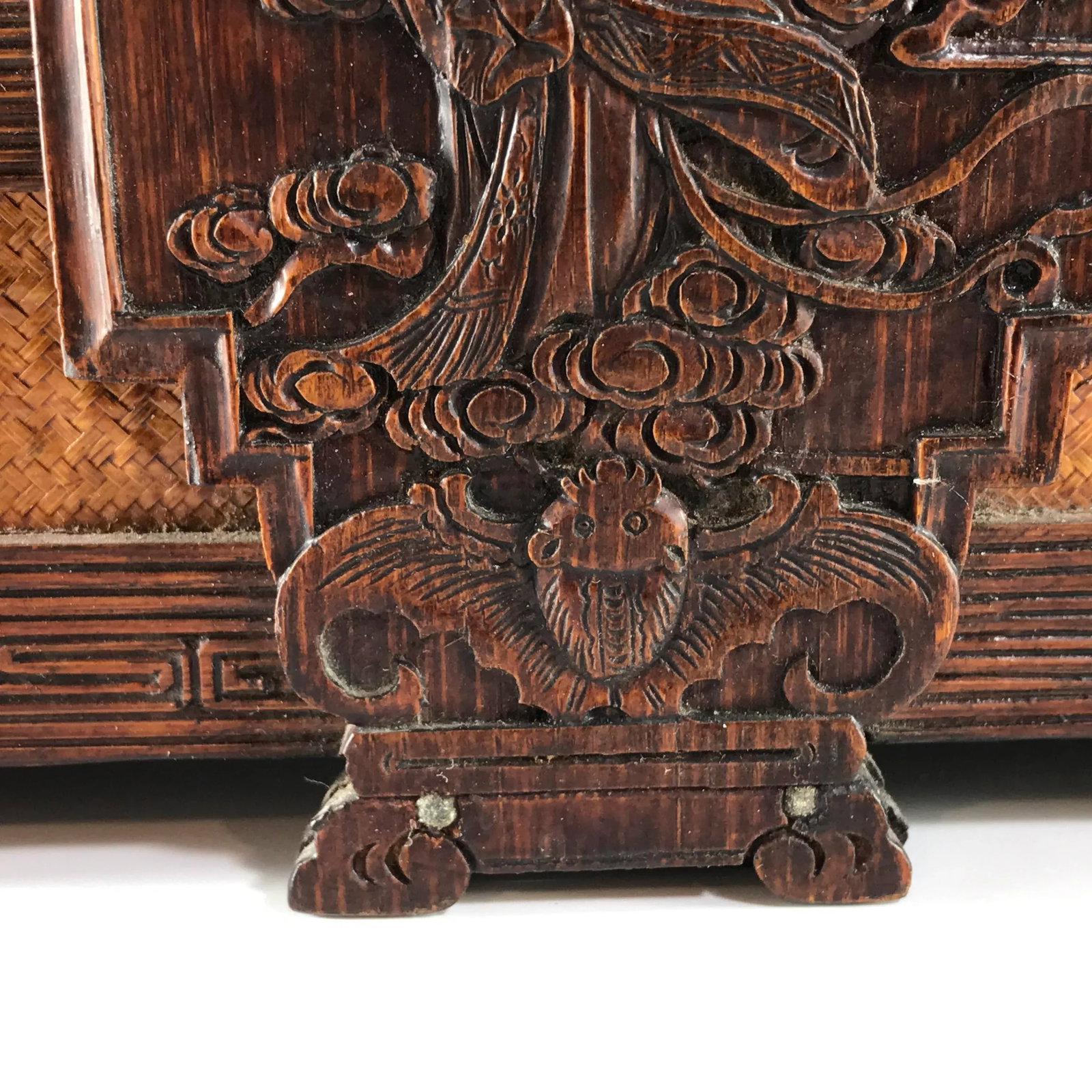 Antique Chinese Stacked Basket - 8