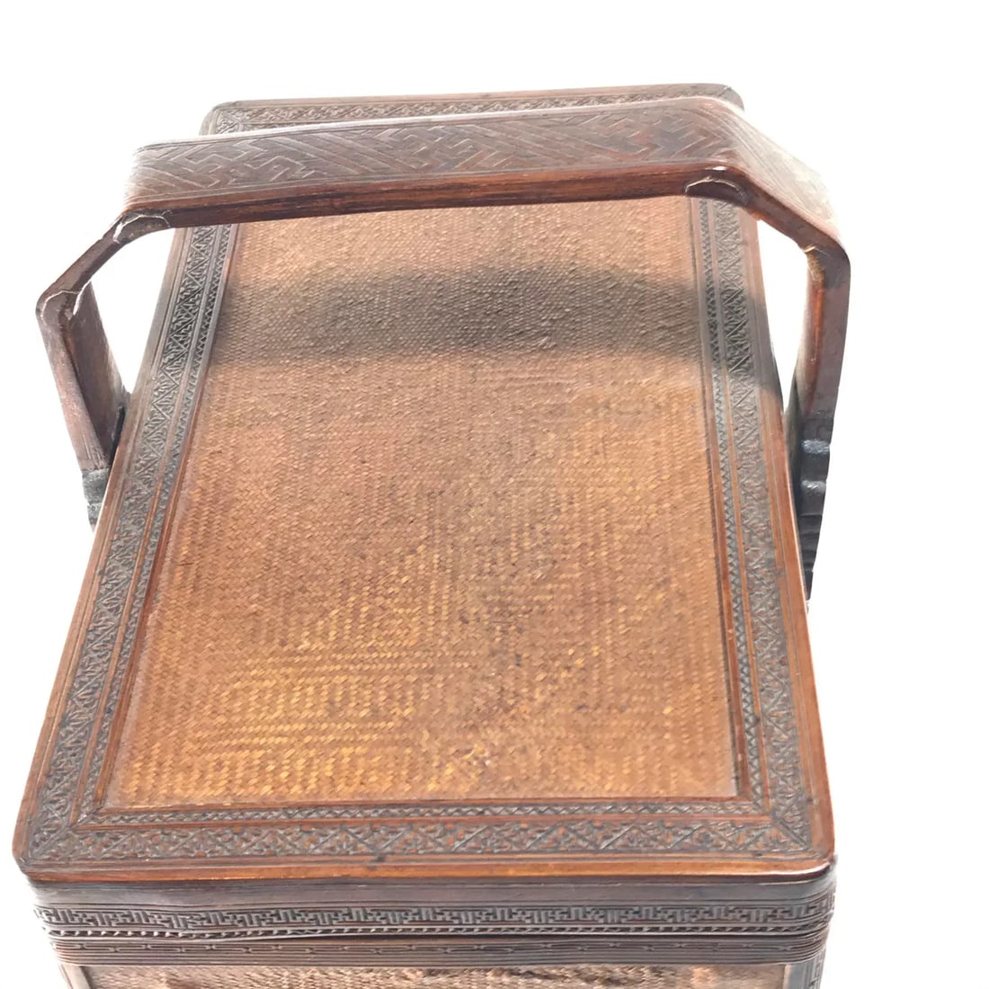 Antique Chinese Stacked Basket - 9