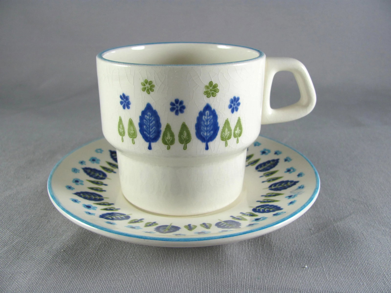 Mid-Century Marcrest Swiss Chalet Alpine Service for 8 Dinnerware - 56 Piece Set - 11