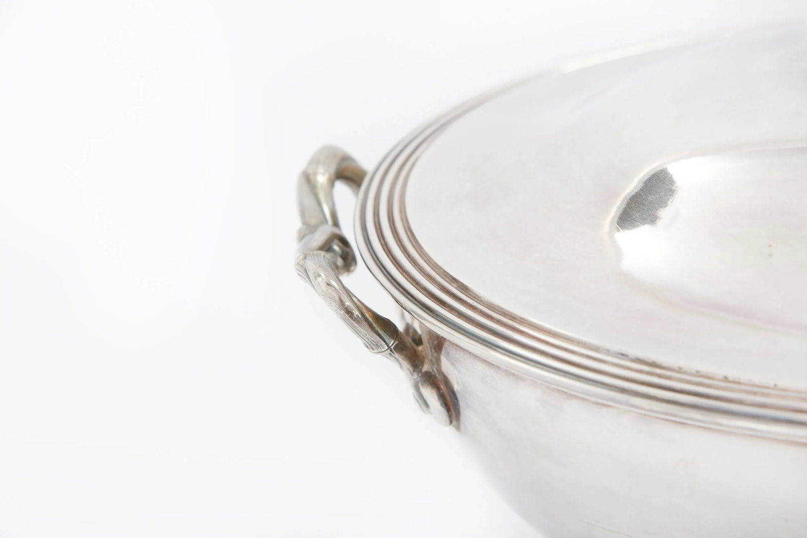 Vintage French Silverplate Covered Tureen - 5
