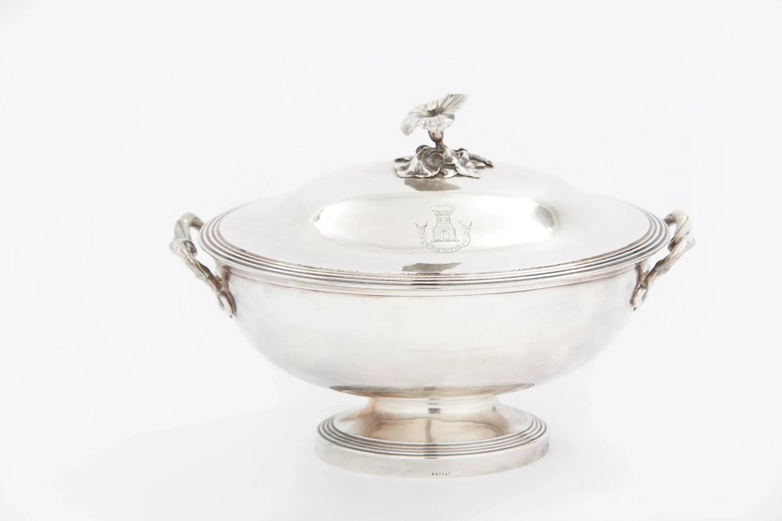 Vintage French Silverplate Covered Tureen - 7