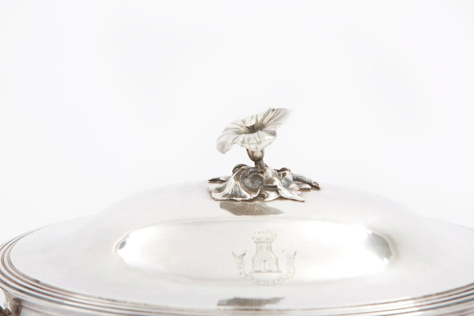 Vintage French Silverplate Covered Tureen - 8