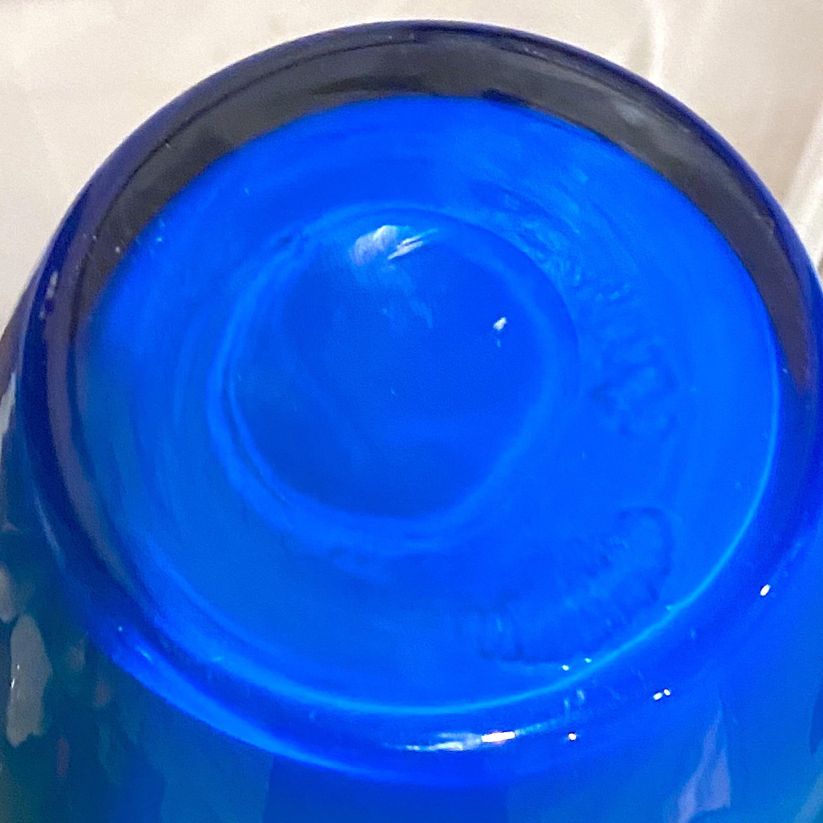 Large Glass Vase Design Anja Kjaer for Holmegaard Royal Copenhagen - 5