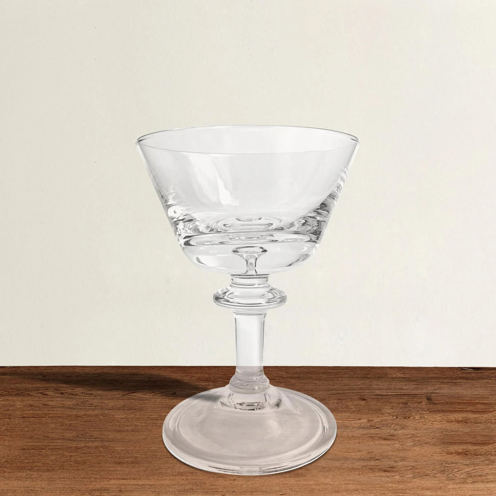 Set of Eight Captured Bubble Champagne Coupes - 2