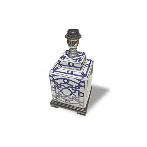 Blue and White Porcelain Table Lamp - 3