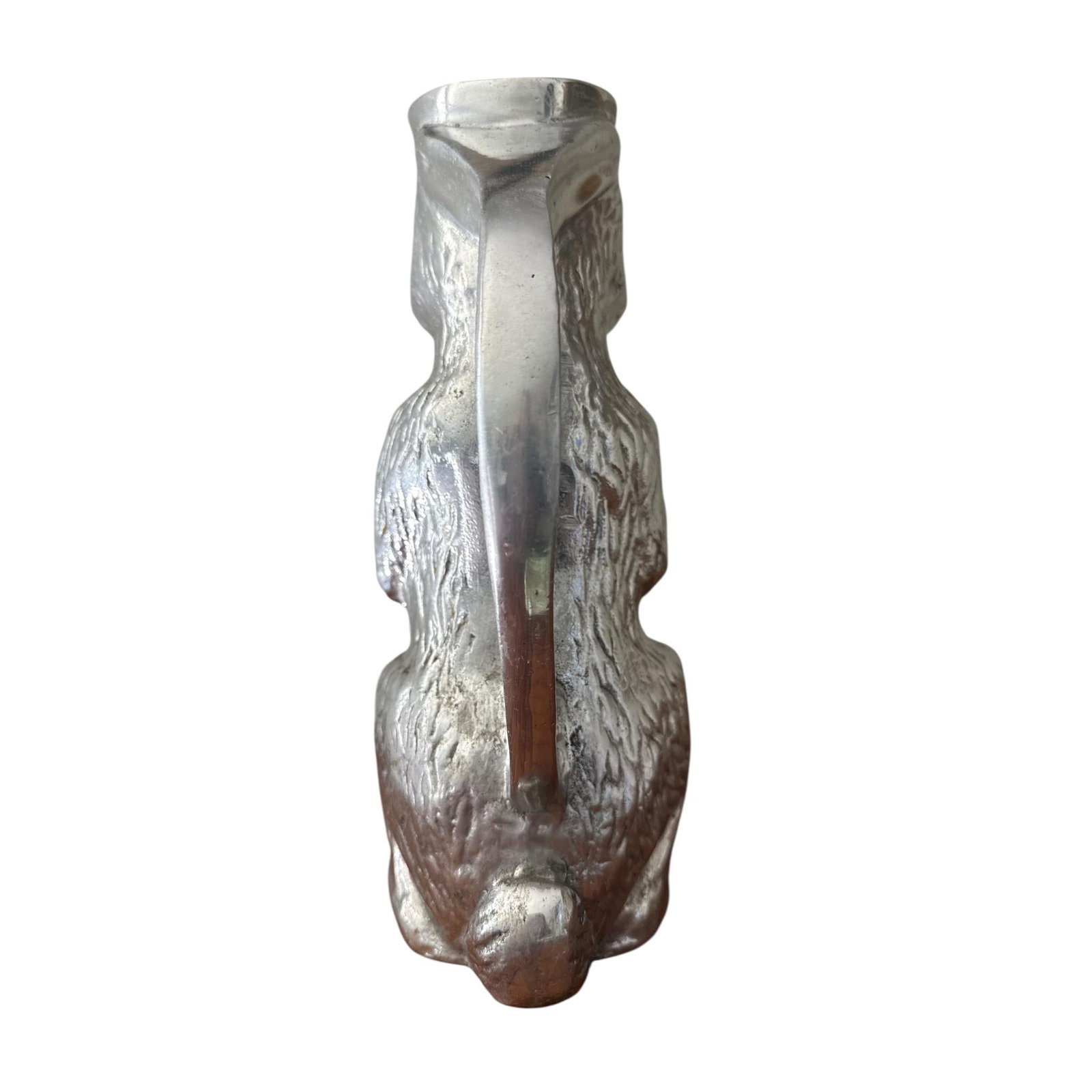 Vintage Arthur Court Cast Aluminum Rabbit Figural Pitcher C. 1970s - 7