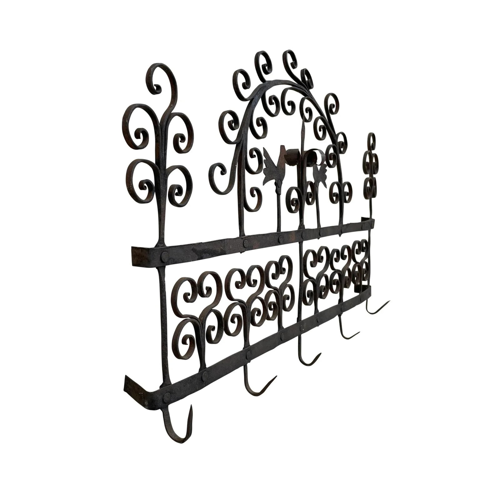 18th Century Wrought Iron Kitchen Rack - 3