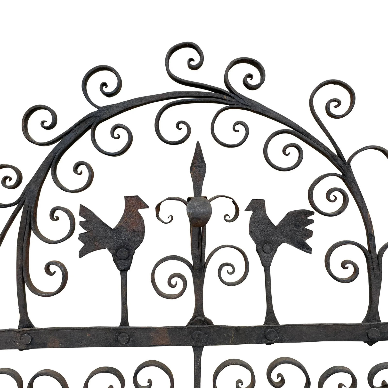 18th Century Wrought Iron Kitchen Rack - 5