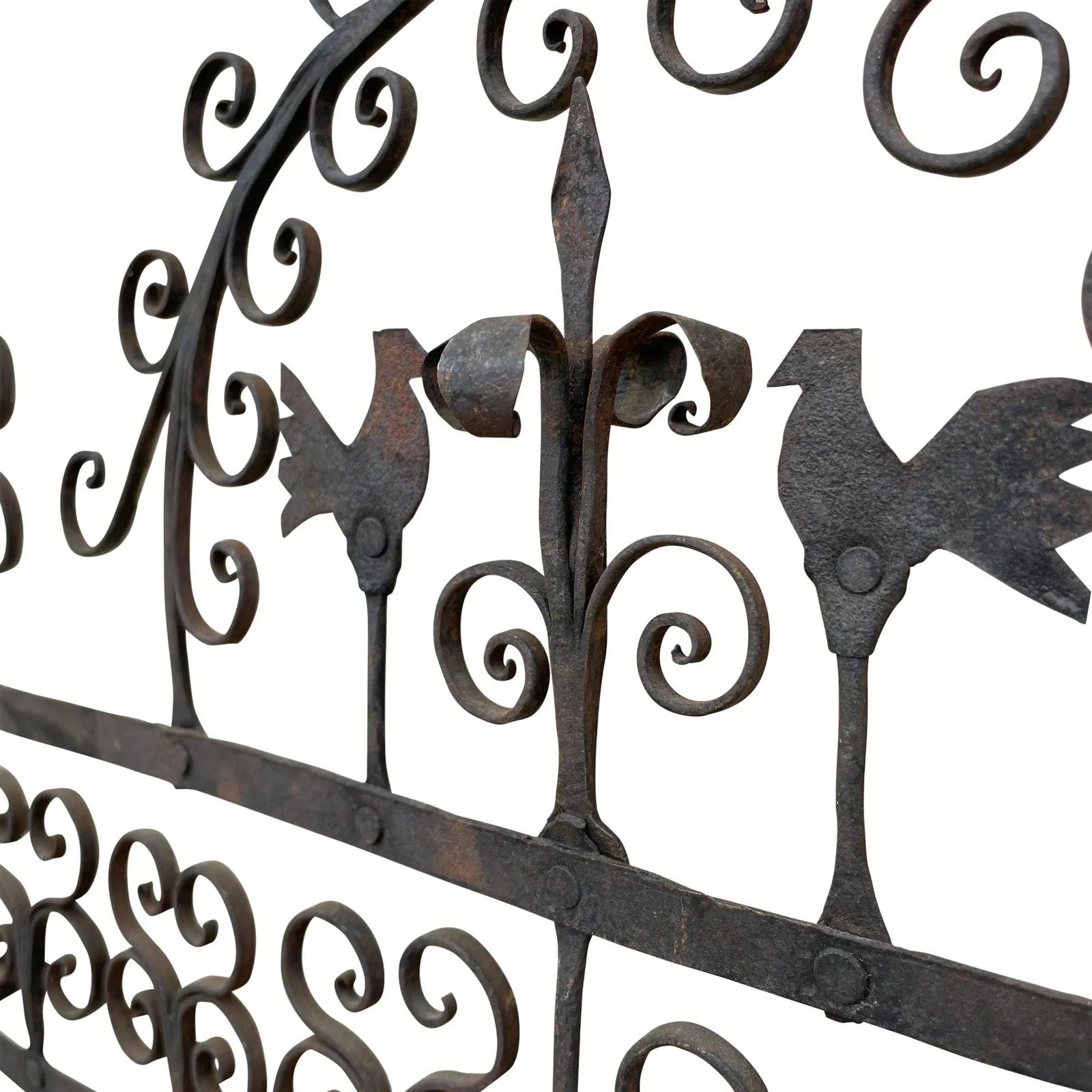 18th Century Wrought Iron Kitchen Rack - 6