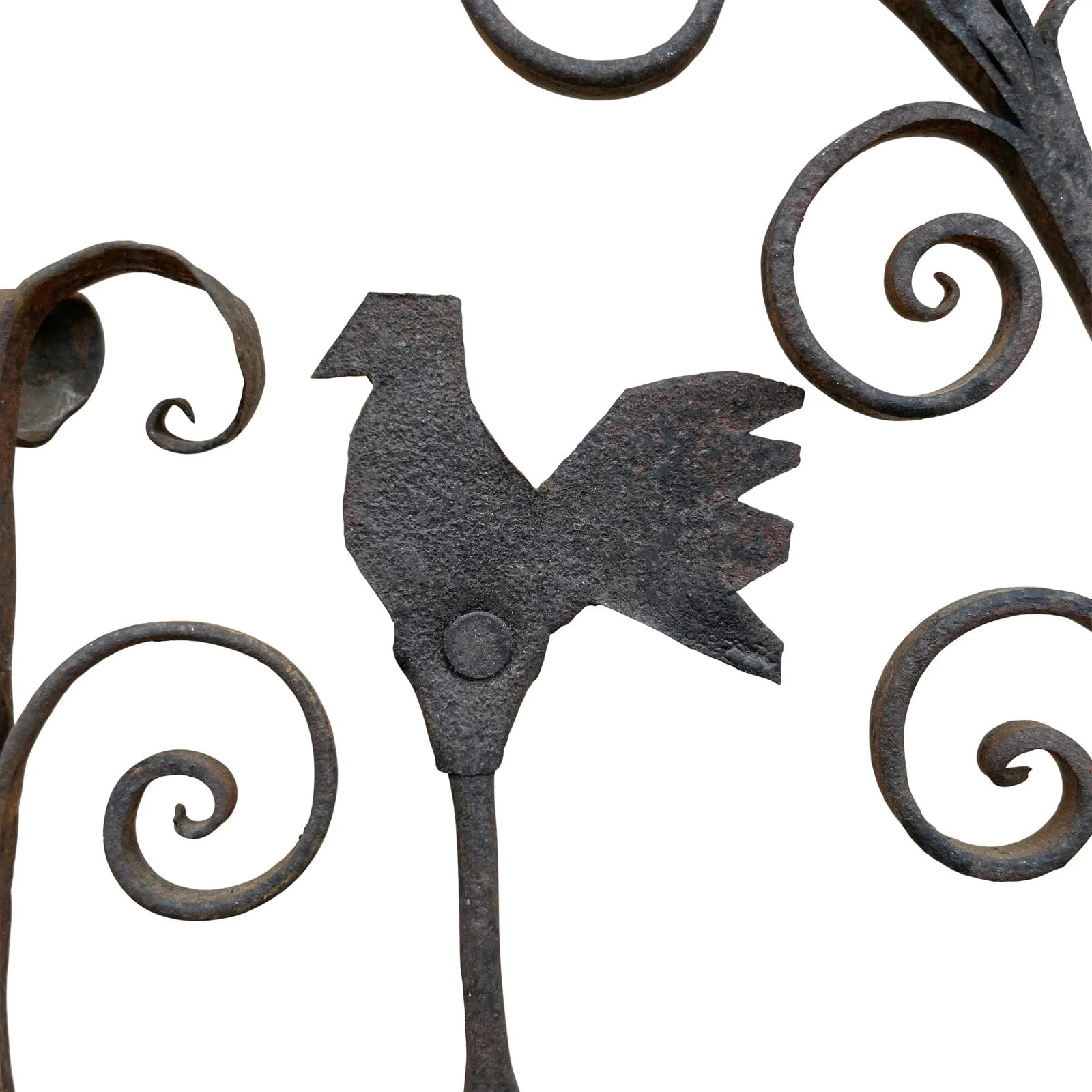 18th Century Wrought Iron Kitchen Rack - 7