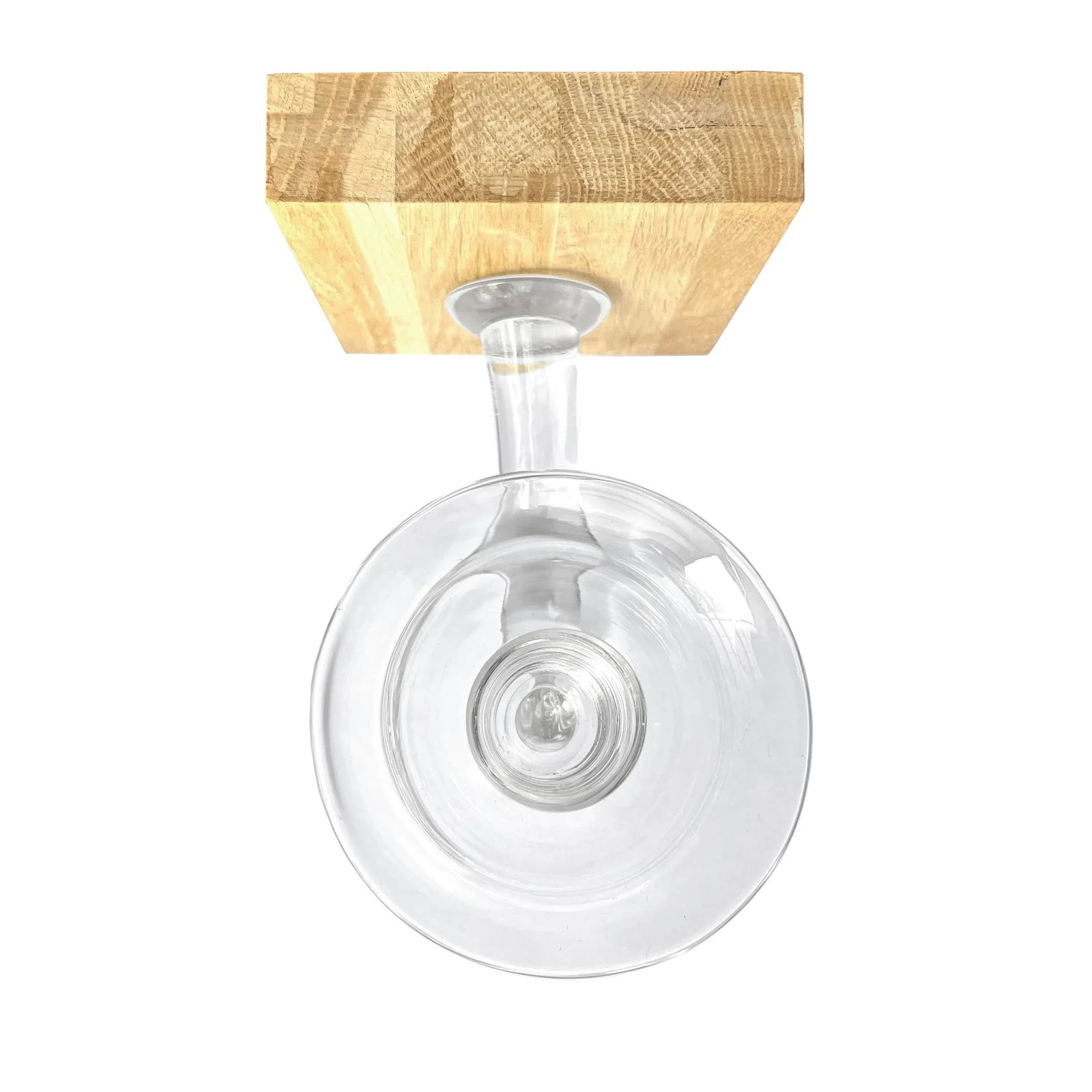 Pair of Handblown Glass Candle Sconces - 10
