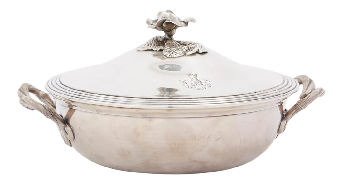 Vintage French Silverplate Covered Dish (1 of 13)