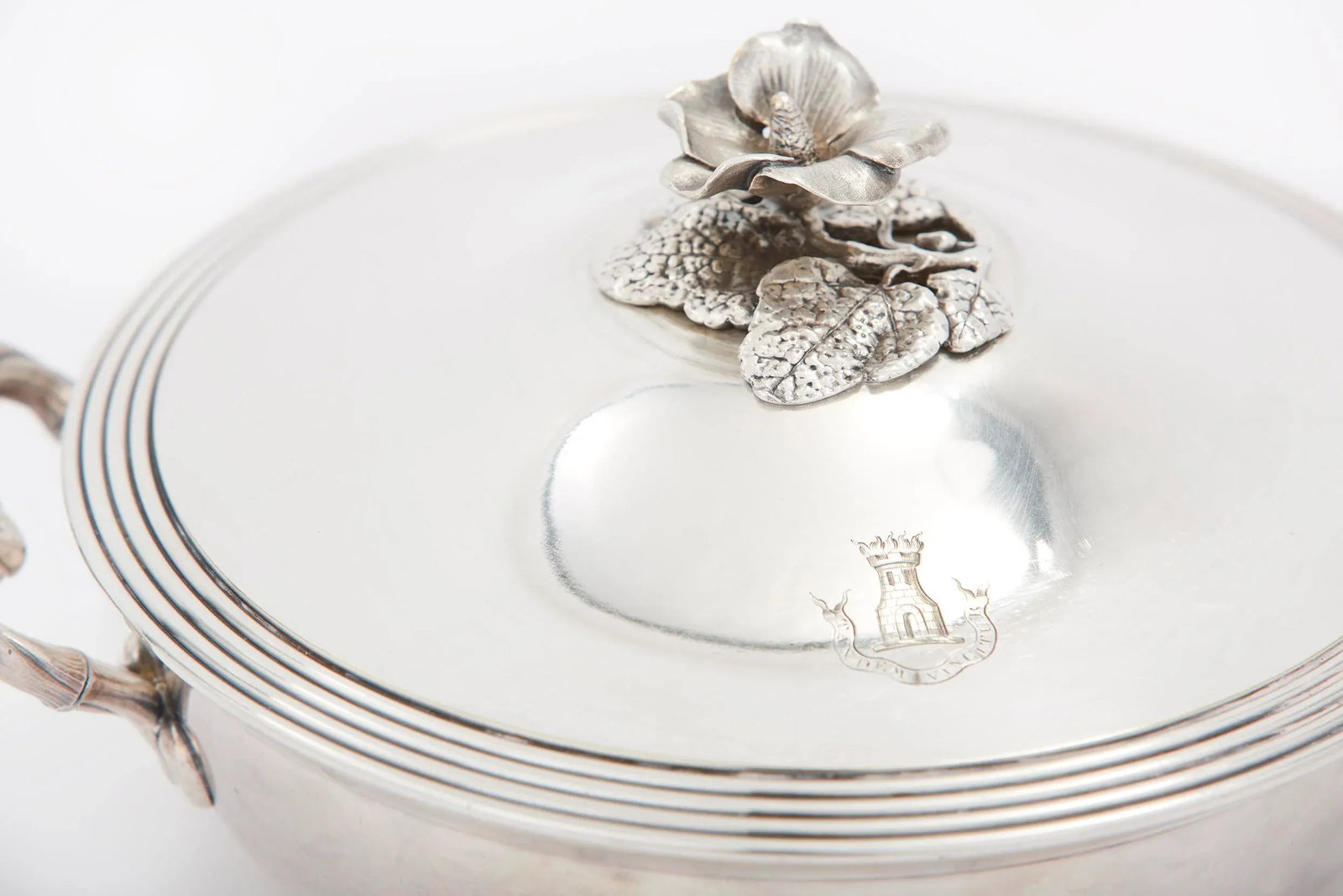 Vintage French Silverplate Covered Dish - 2