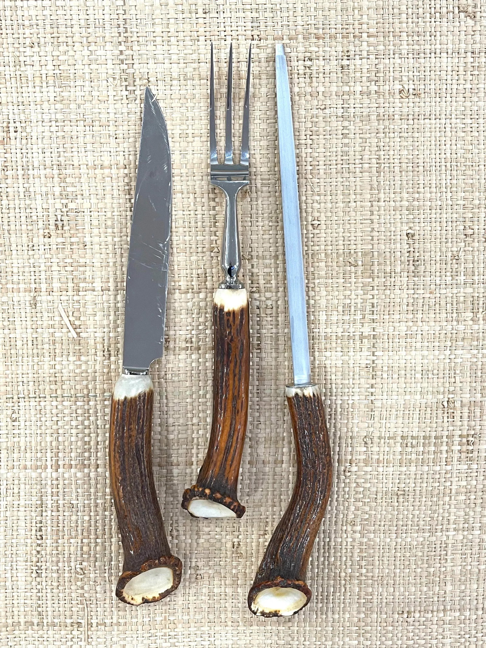 Vintage Hermes Paris Carving Set - 2