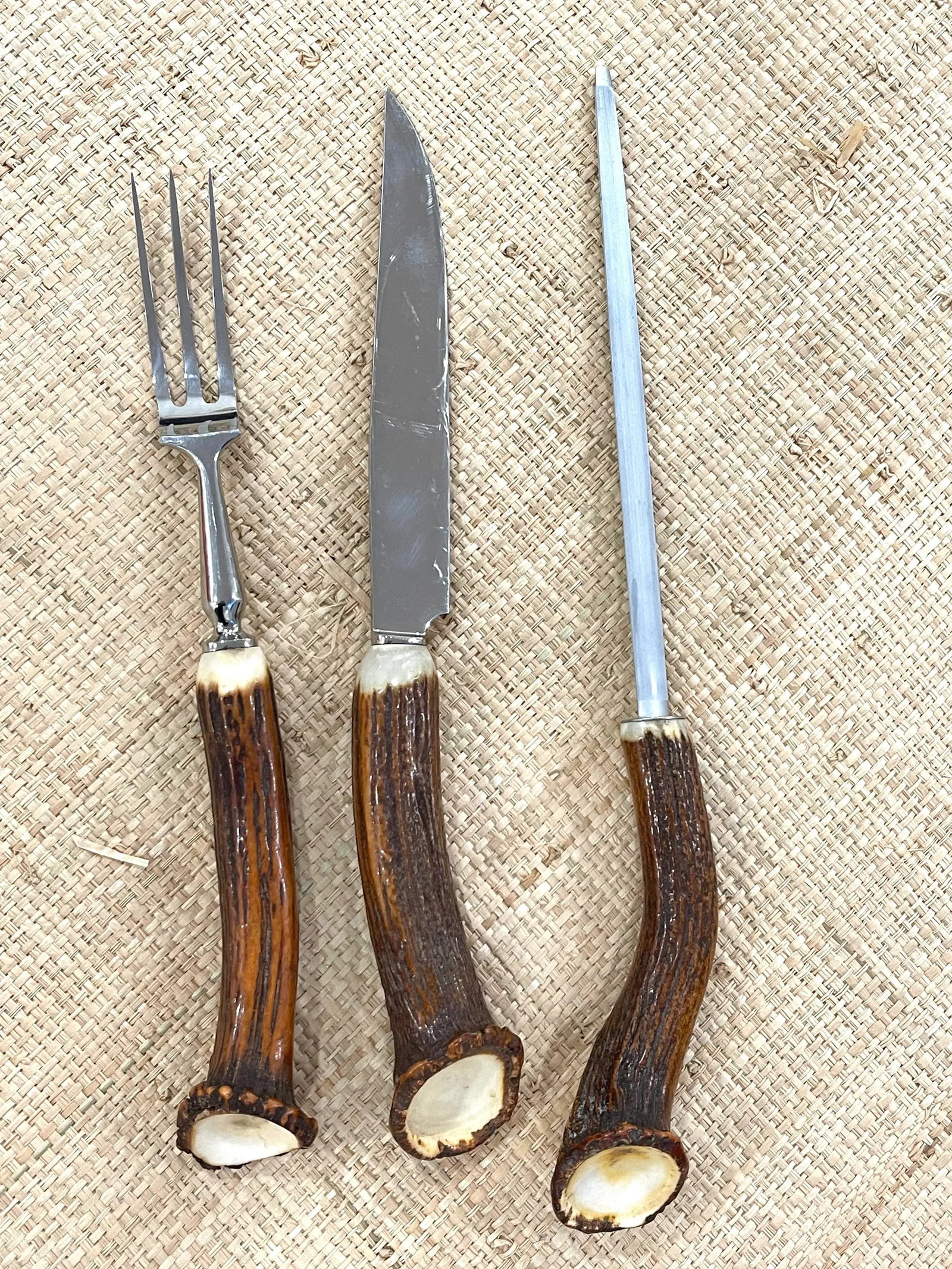 Vintage Hermes Paris Carving Set - 4