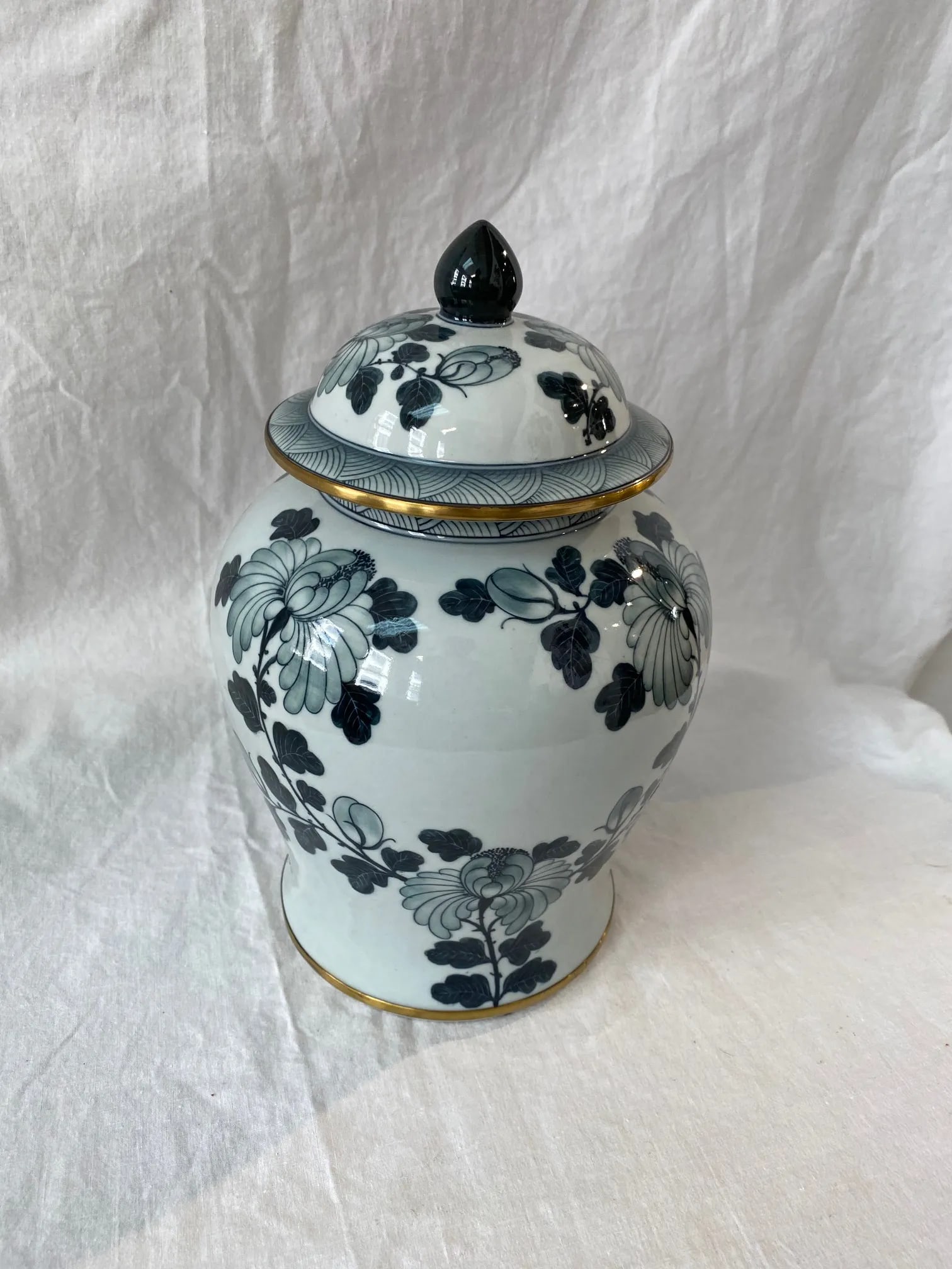 1980s Maitland Smith China Jar - 11