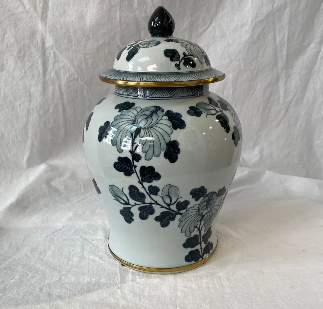 1980s Maitland Smith China Jar - 2