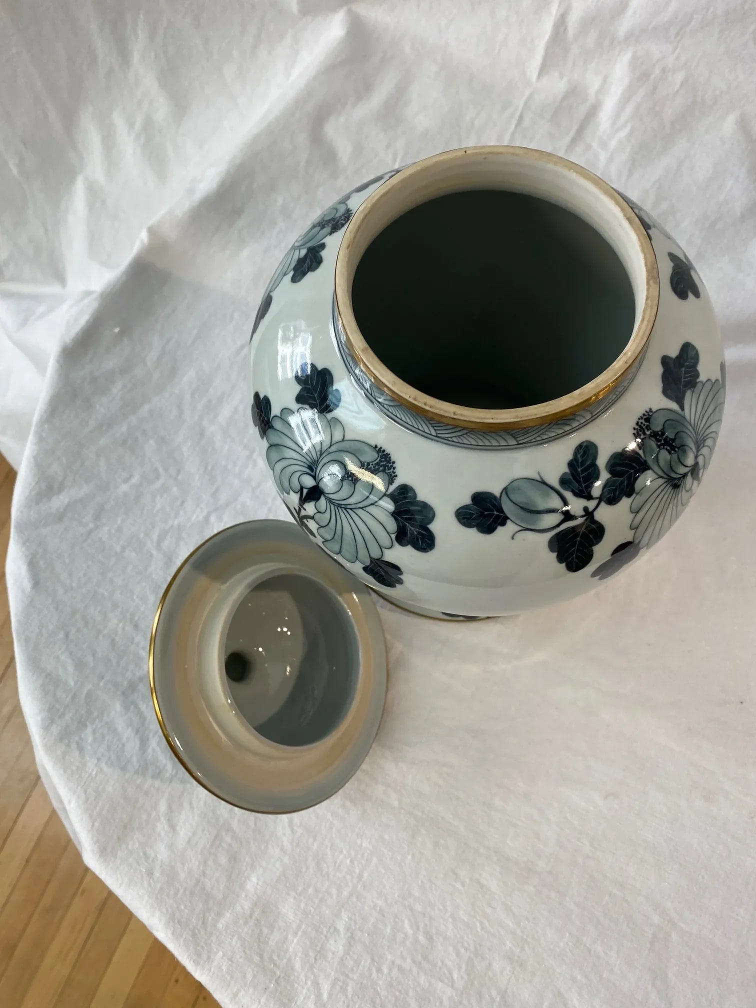 1980s Maitland Smith China Jar - 5