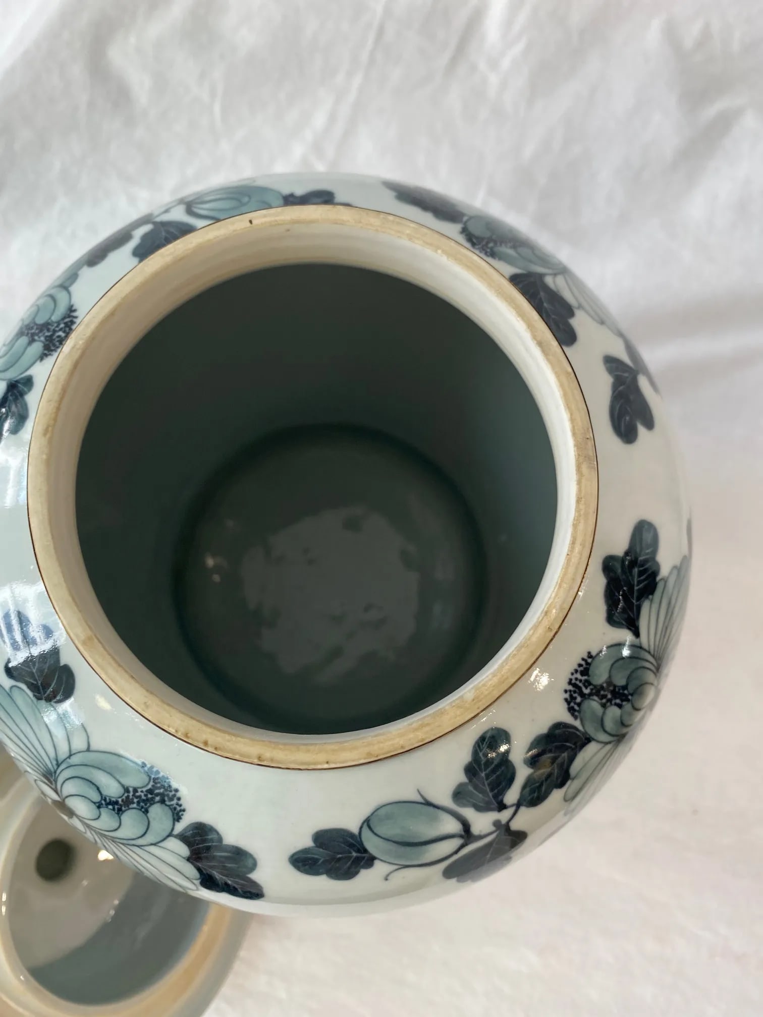 1980s Maitland Smith China Jar - 6