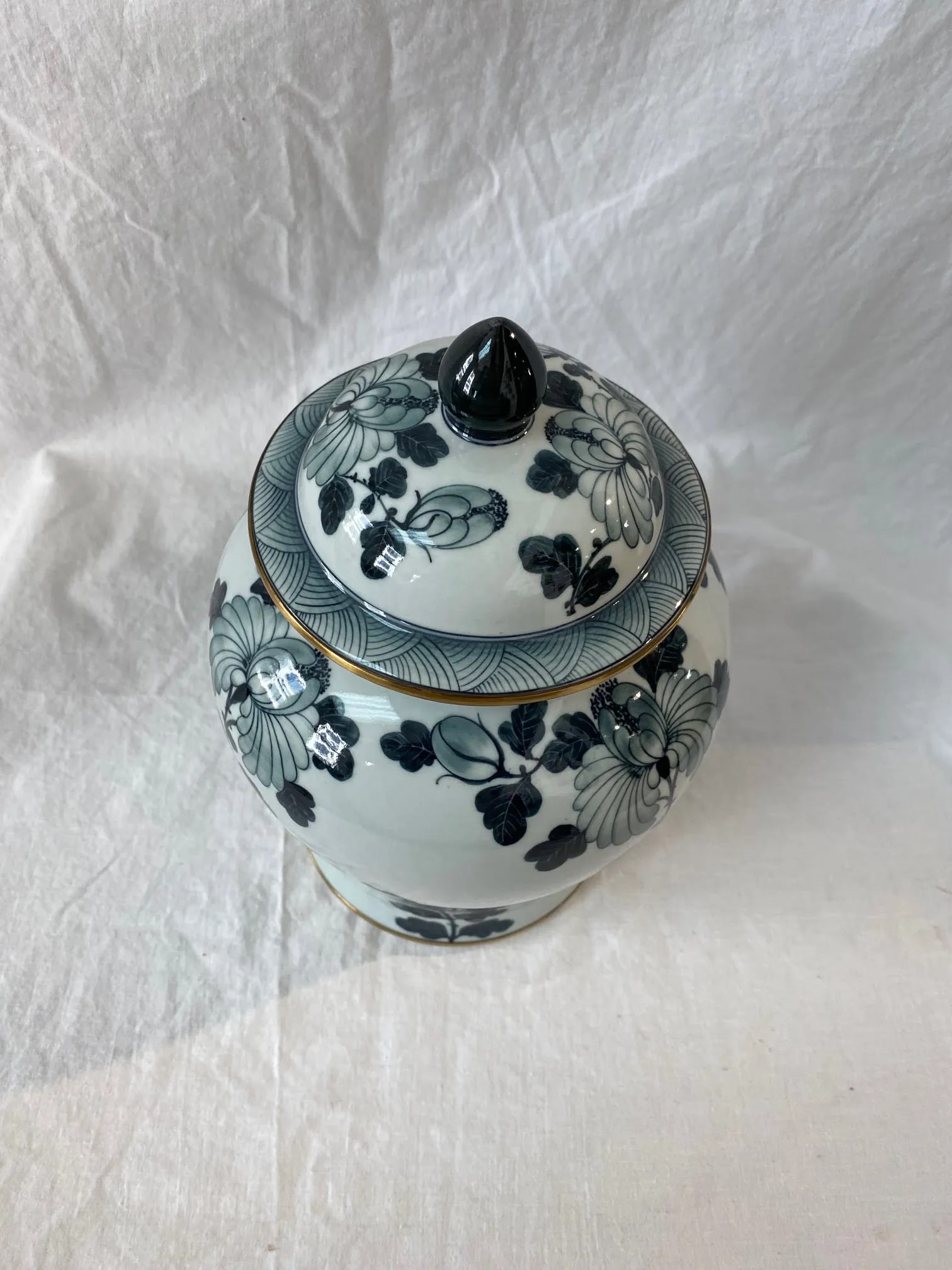1980s Maitland Smith China Jar - 8