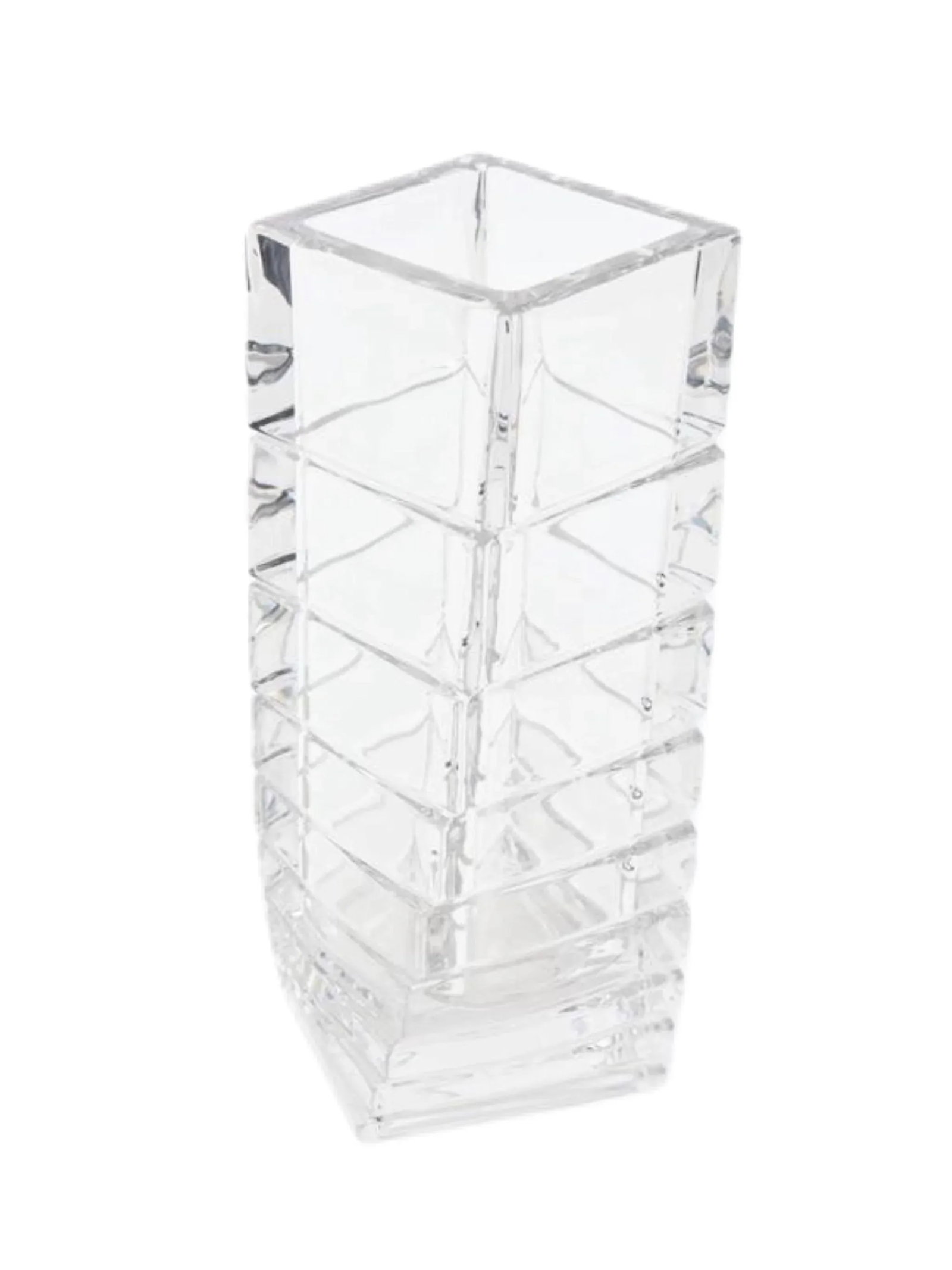 Rosenthal Mid-Century Modern Twisted Glass Sculptural Vase Vintage - 2