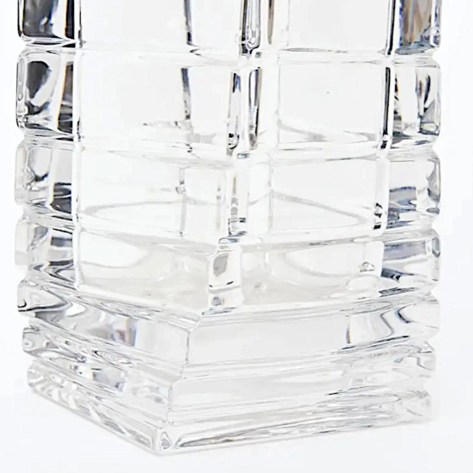 Rosenthal Mid-Century Modern Twisted Glass Sculptural Vase Vintage - 5