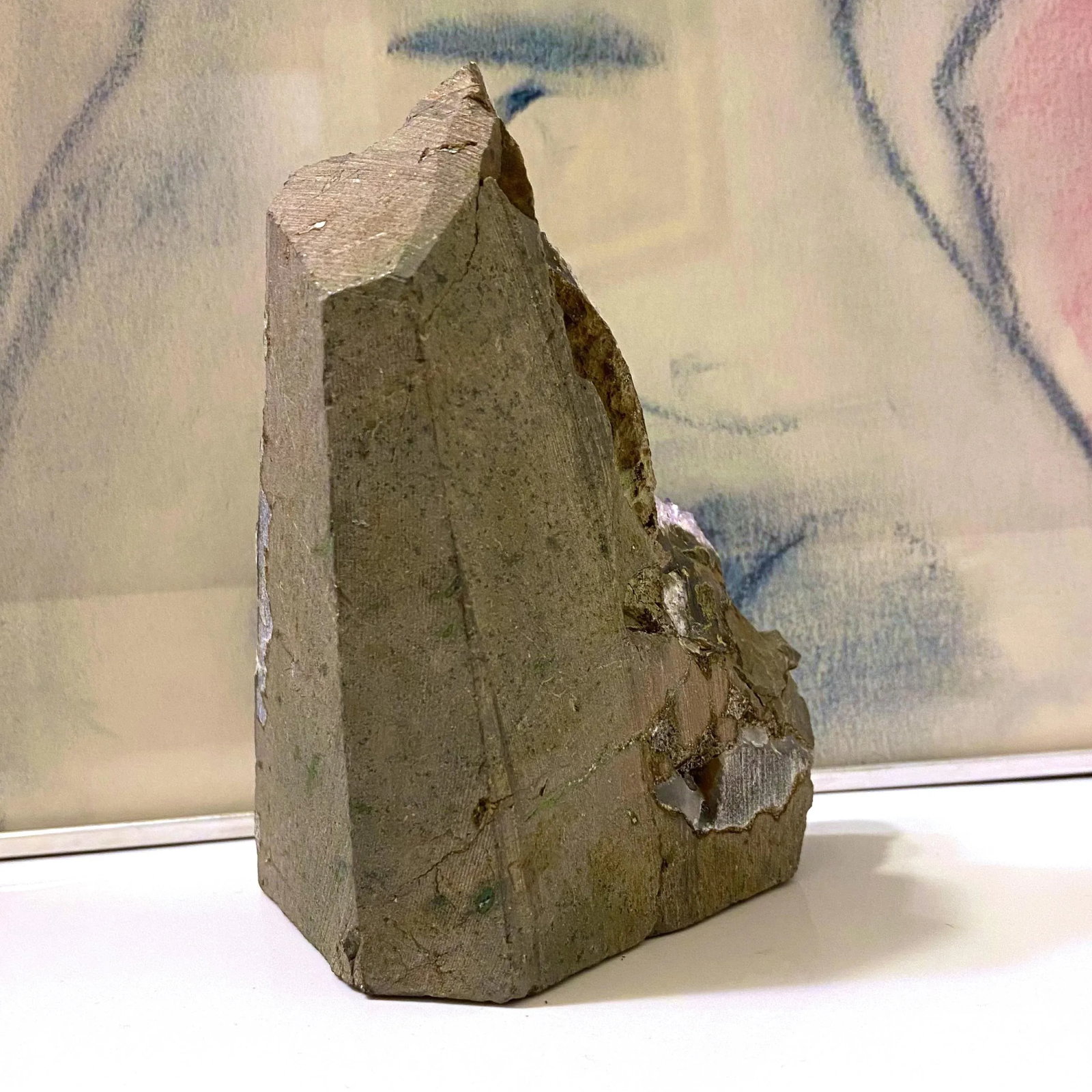 Rough Cut Amethyst Geode Tower - 6