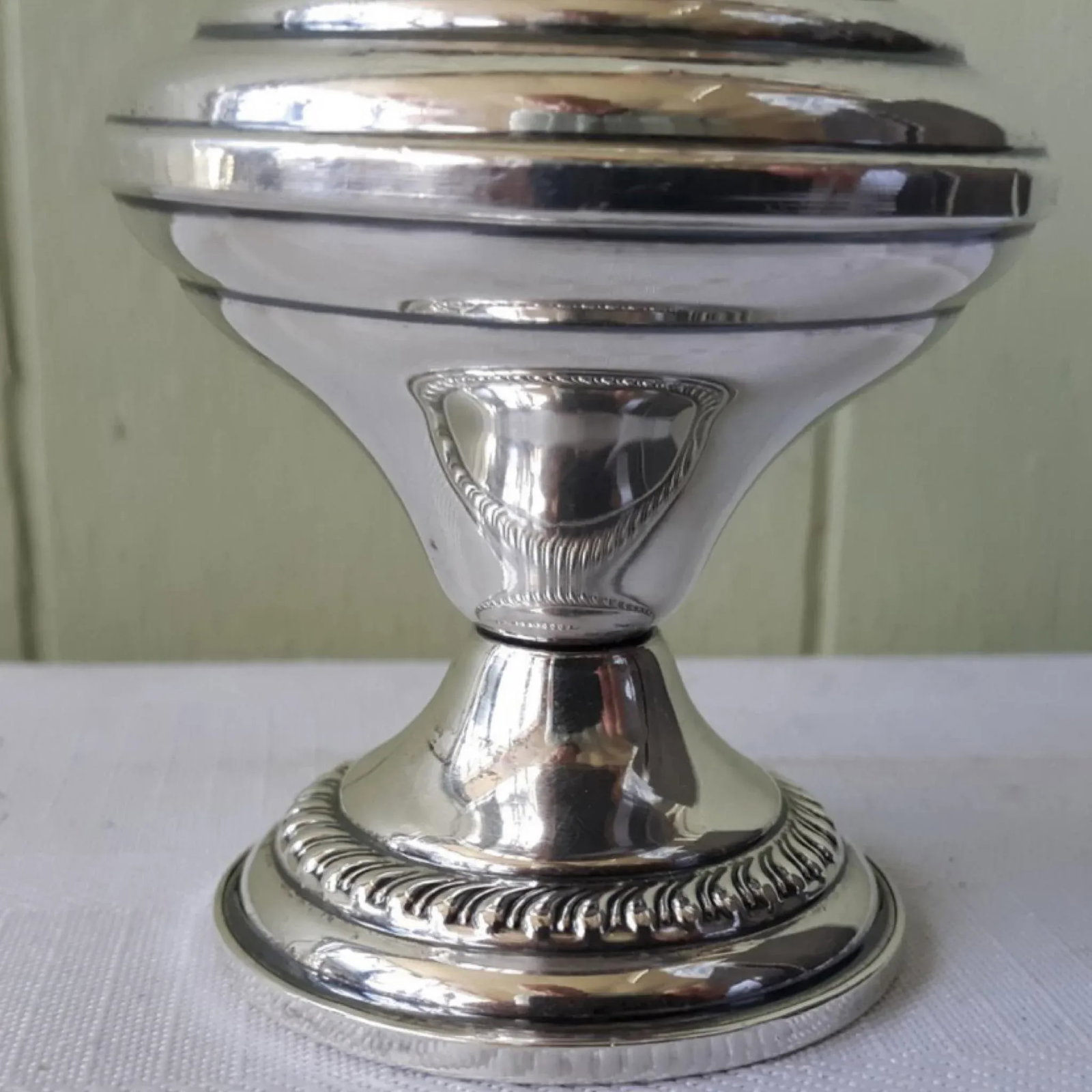 Mid-Century Modern Sterling Spaceship Table Lighter - 2