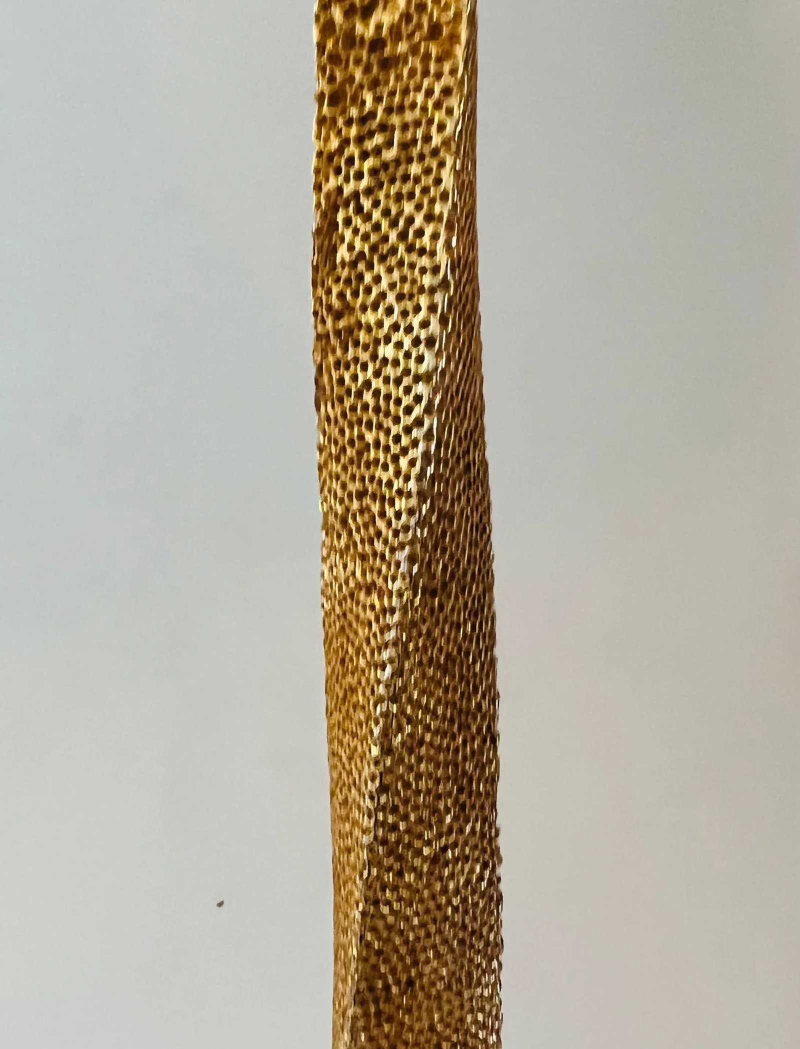 French Fondica Golden Bronze 90's Table Lamps - A Pair - 6