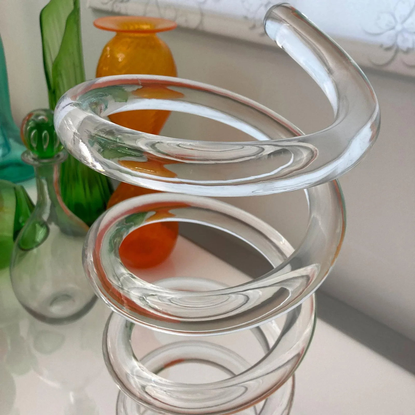 Dorothy Thorpe Lucite Umbrella Stand - 7