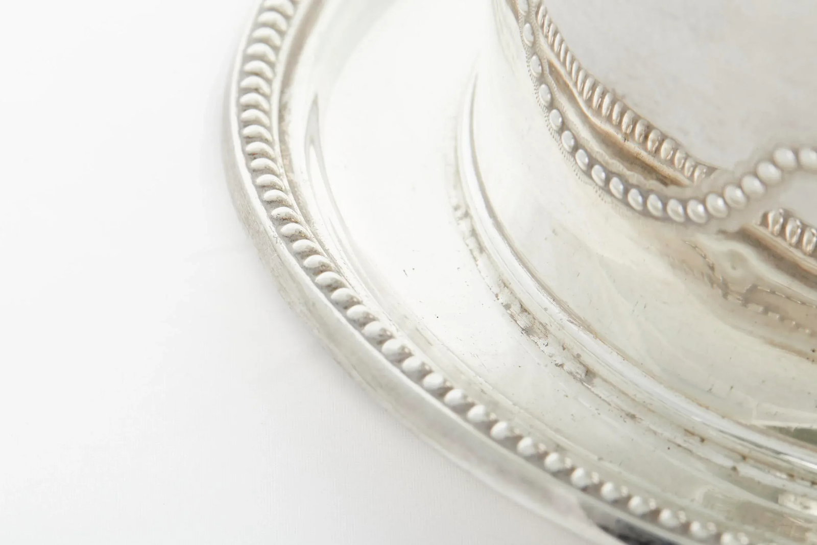 Antique English Silverplate Tea Caddy / Thin Biscuit - 10