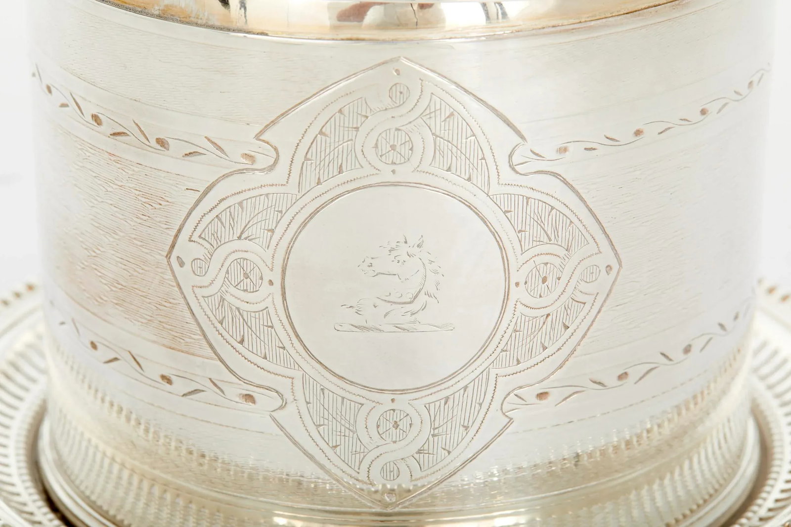 19th Century English Sheffield Silverplate Tea Caddy - 6