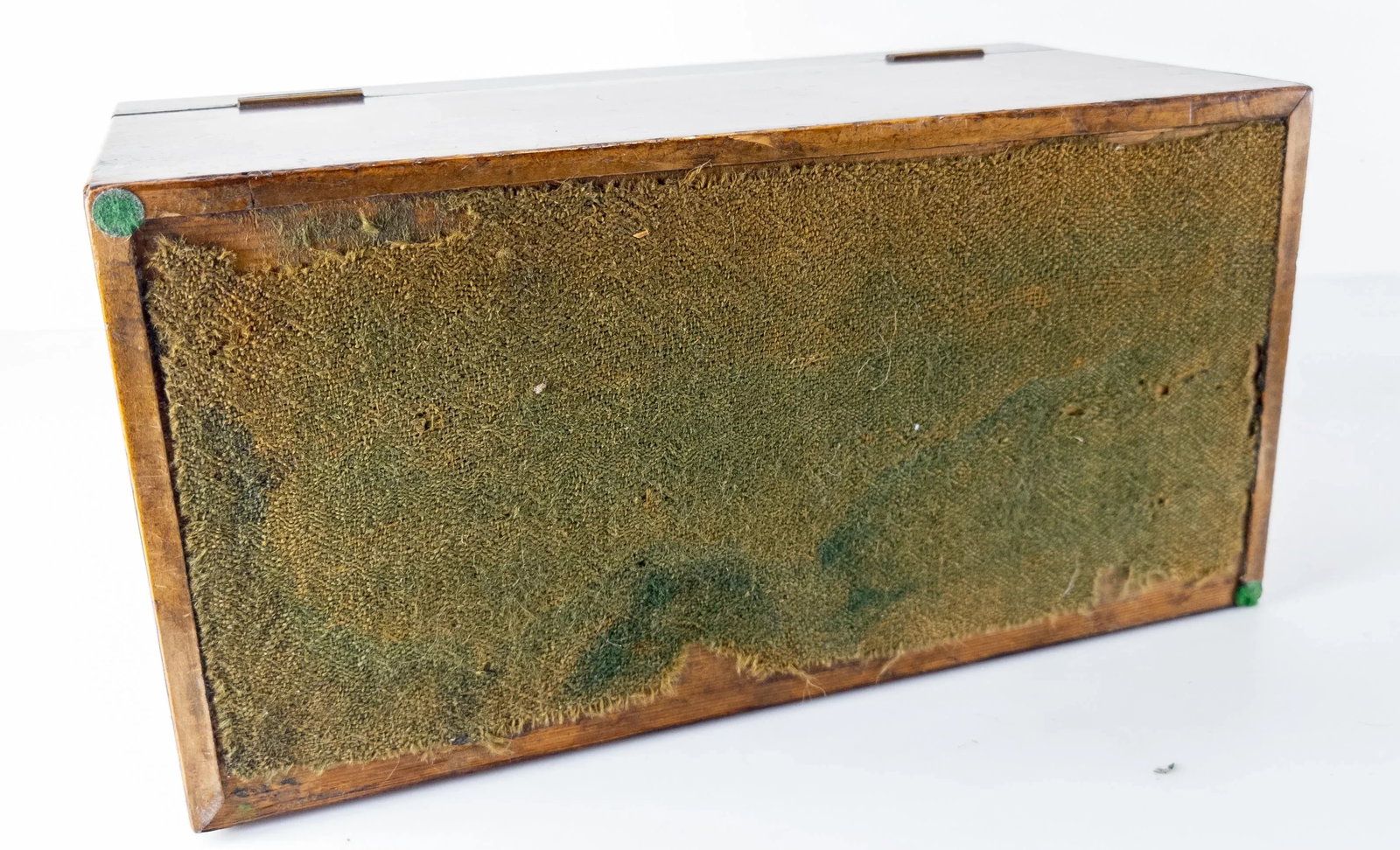 19th Century English Mahogany Rectangular Tea Caddy Box - 9