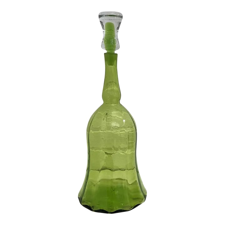 Vintage Jp Myers Hand Blown Art Glass, Blenko Decanter: JP Myers Hand Blown Art Glass Blenko Decanter 20"H x 8"D Blenko Glass Company, located in Milton, West Virginia, is known for its artistic hand-blown ... Blenko's "Historic Period", the focus of colle