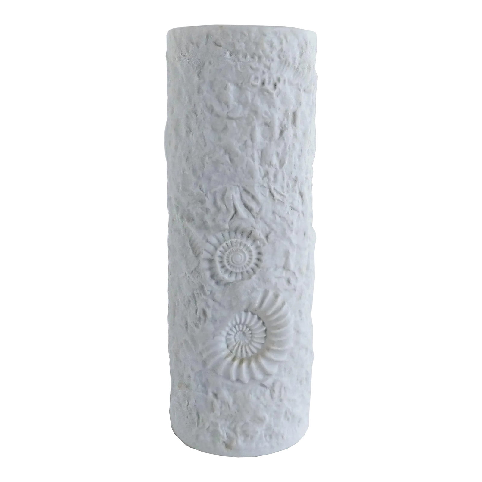 A. K. Kaiser White Bisque Porcelain Fossil Vase West Germany (1 of 12)