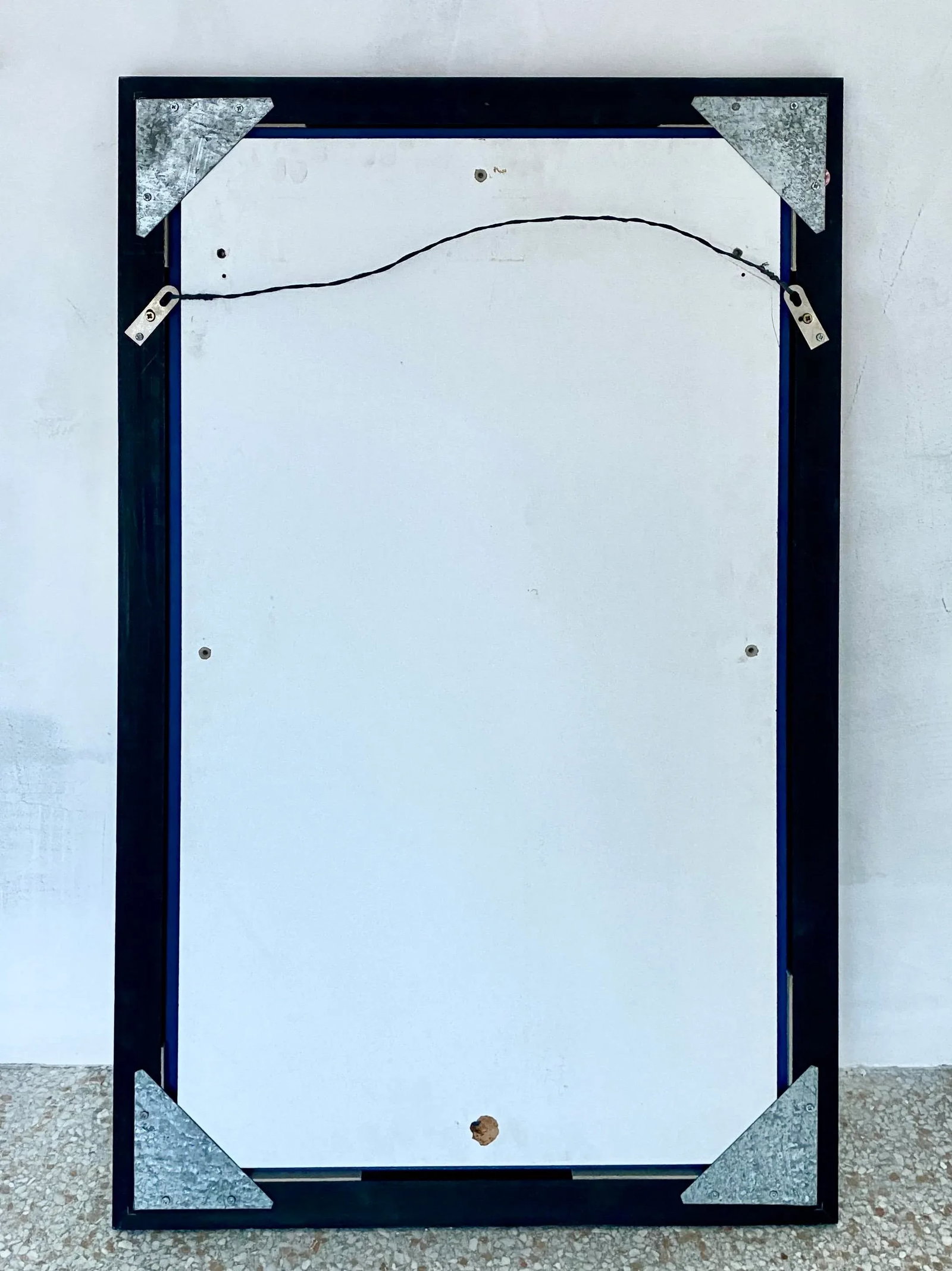 Tessellated Metallic Gold Framed Wall Mirror in the Manner of Ello - 6