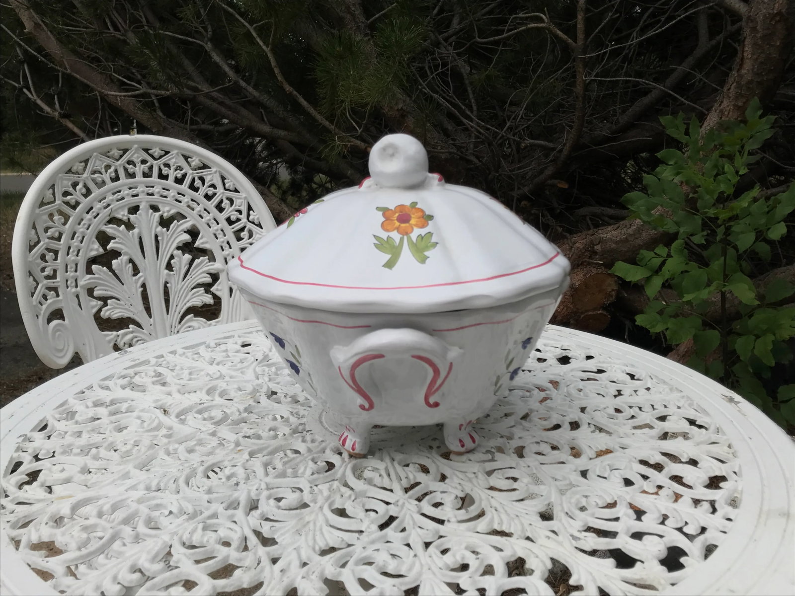 Late 20th Century French Faience Tureen - 2