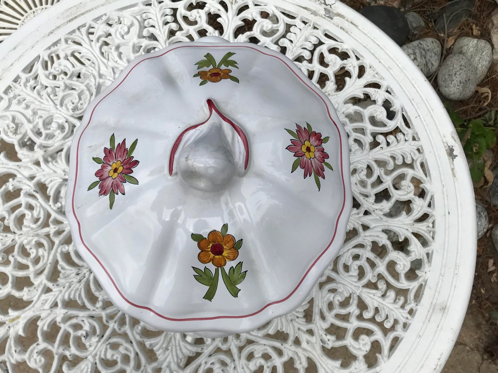 Late 20th Century French Faience Tureen - 3
