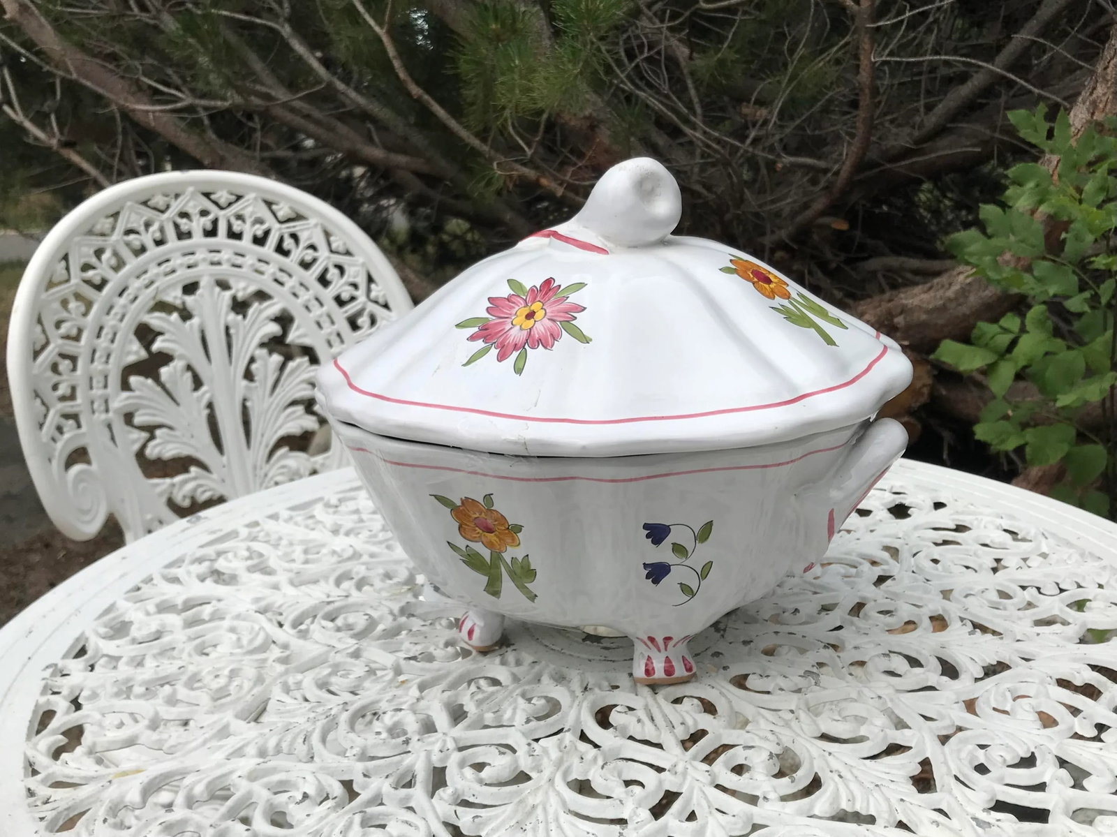 Late 20th Century French Faience Tureen - 5