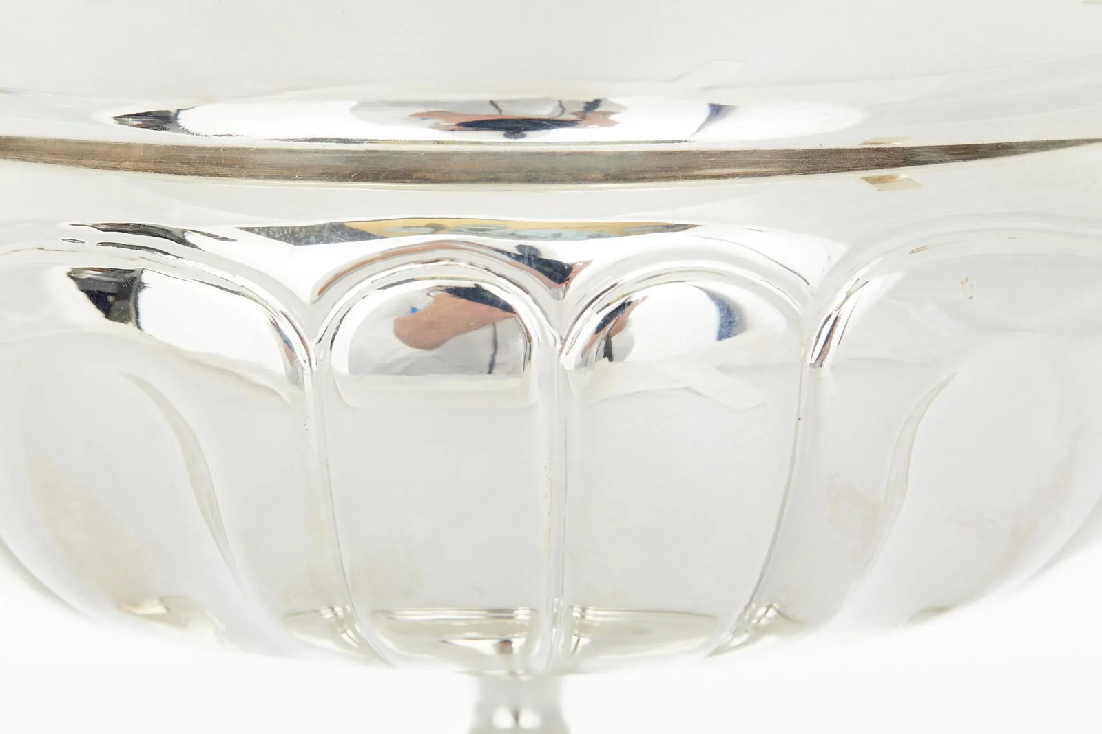 Vintage Silverplate Tableware Footed Caviar Service - 7