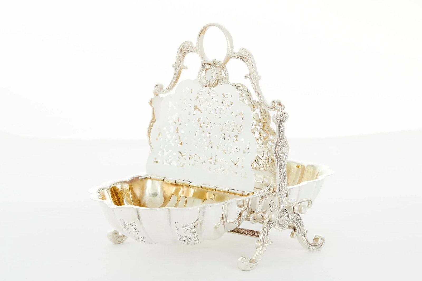 Antique English Silverplate Tableware Piece - 5