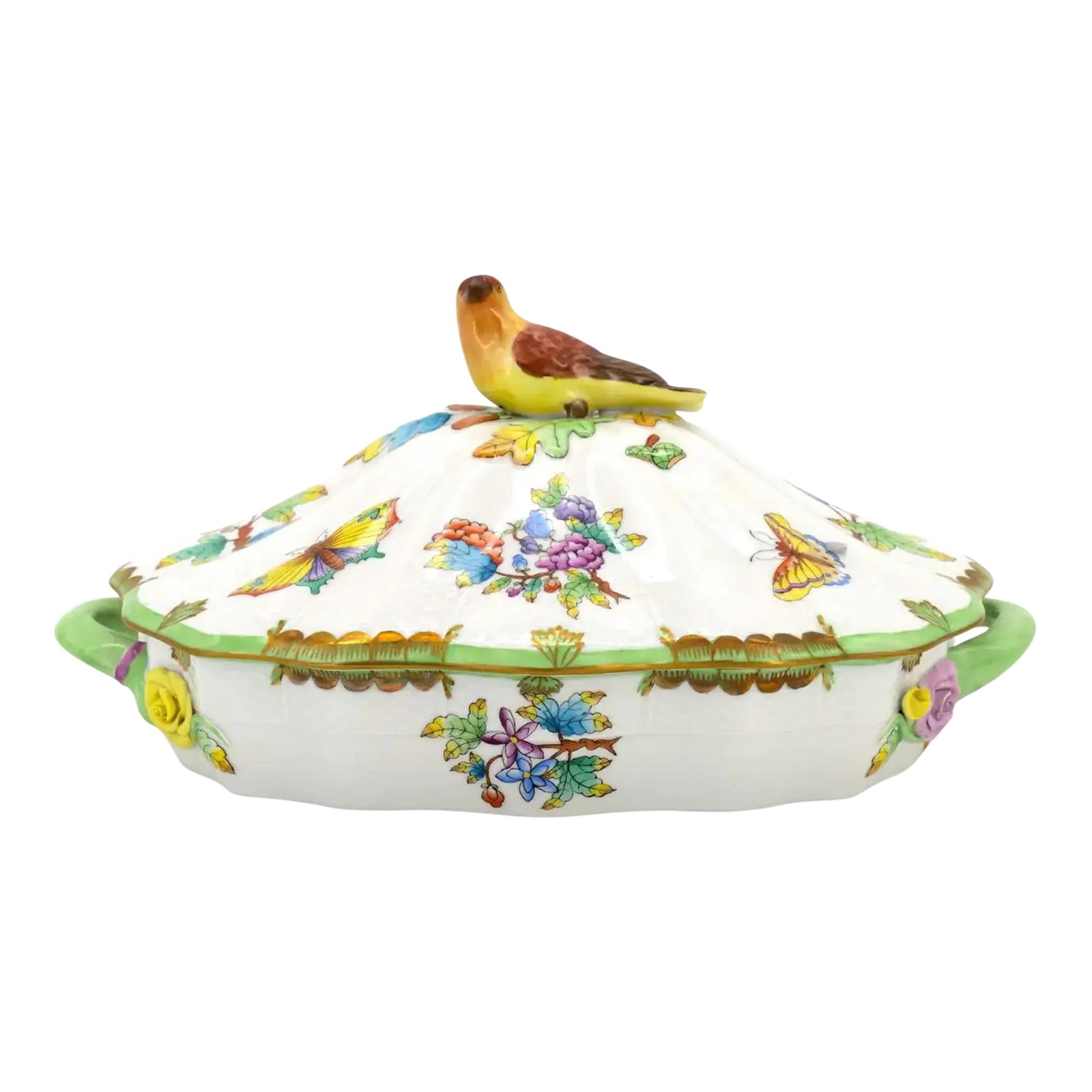 Herend Porcelain Tableware Covered Bowl / Tureen (1 of 13)
