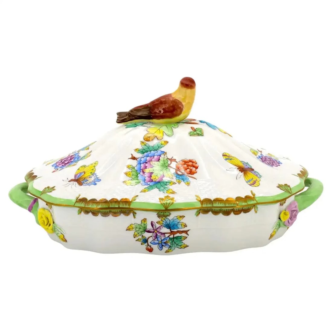 Herend Porcelain Tableware Covered Bowl / Tureen - 2