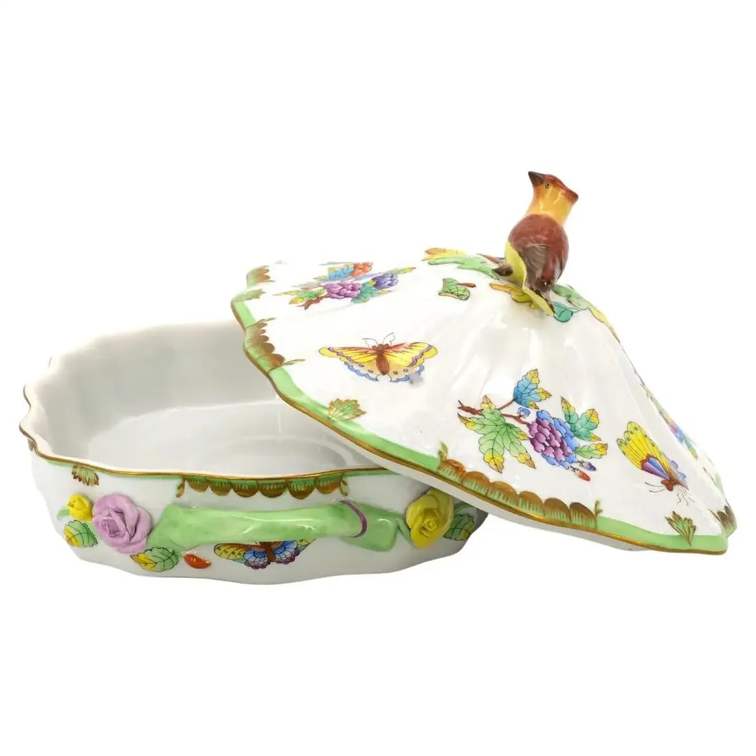 Herend Porcelain Tableware Covered Bowl / Tureen - 3