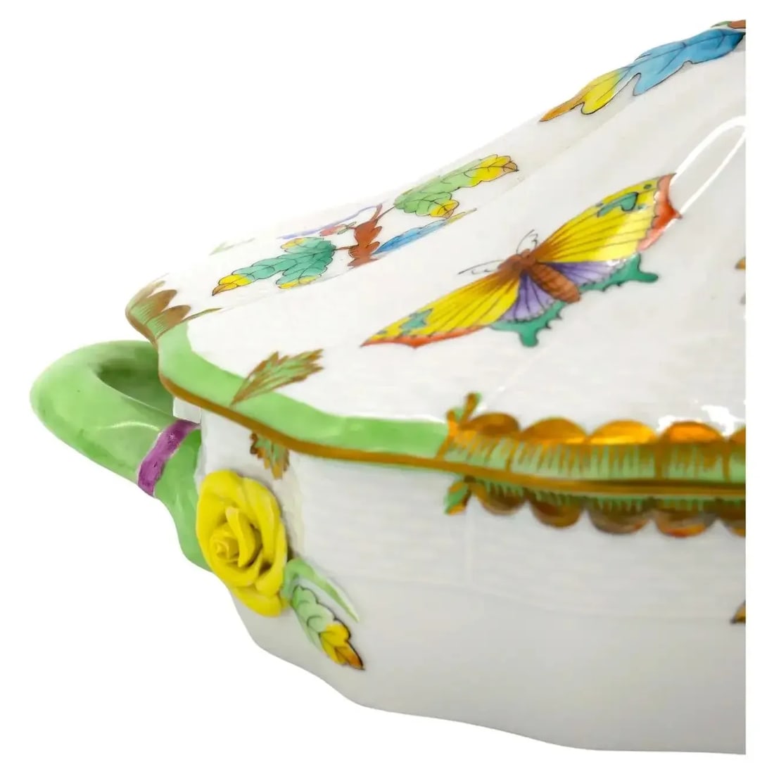 Herend Porcelain Tableware Covered Bowl / Tureen - 5